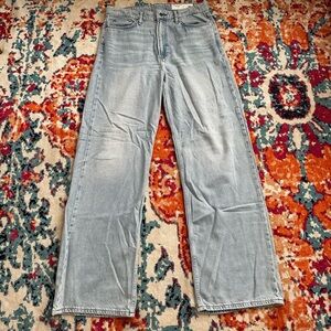 rag & bone Light Blue Straight Leg Jeans
